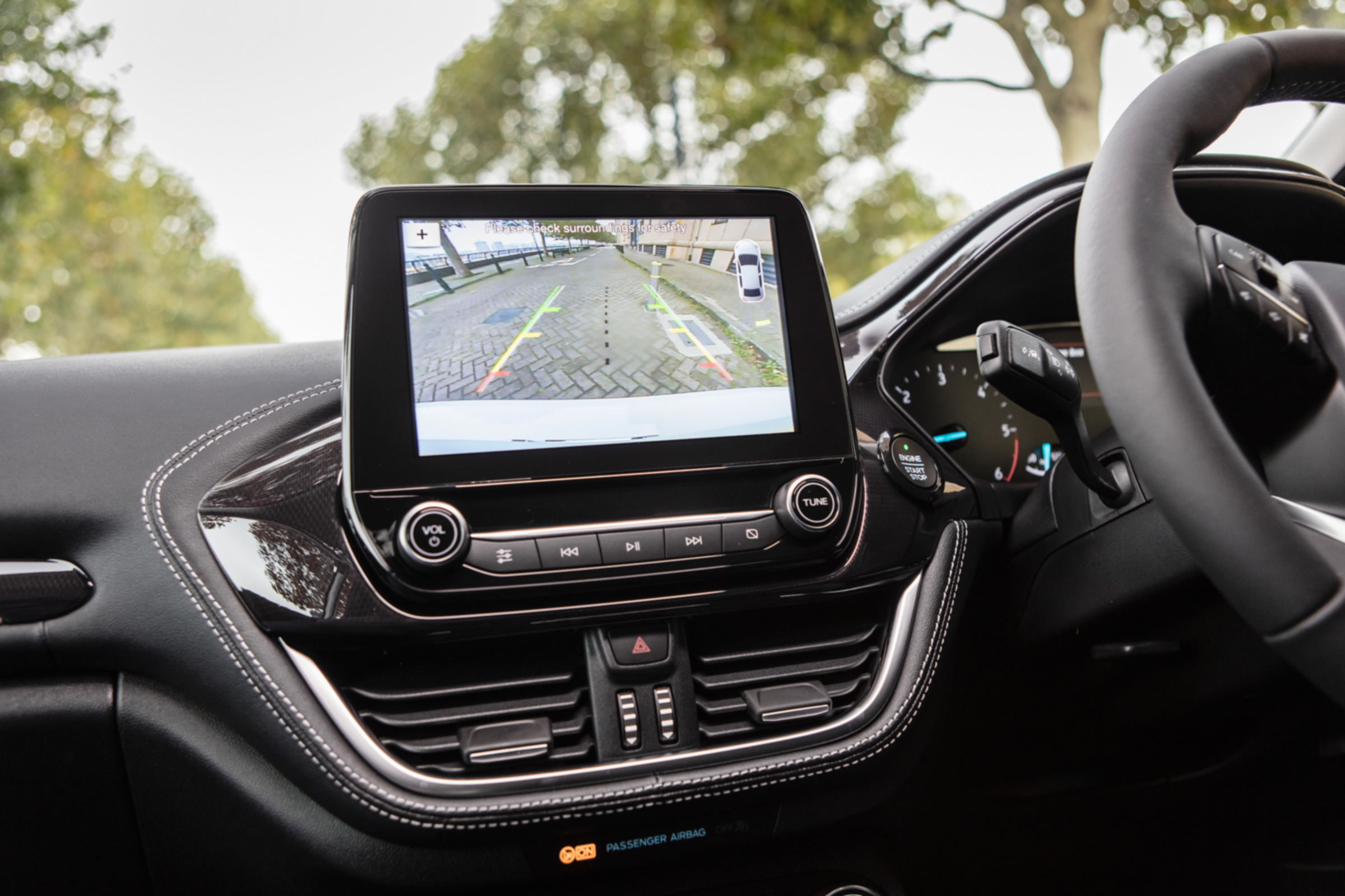 Ford Fiesta Vignale - rear parking camera