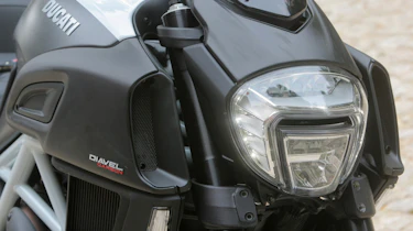Ducati Diavel review - headlamp