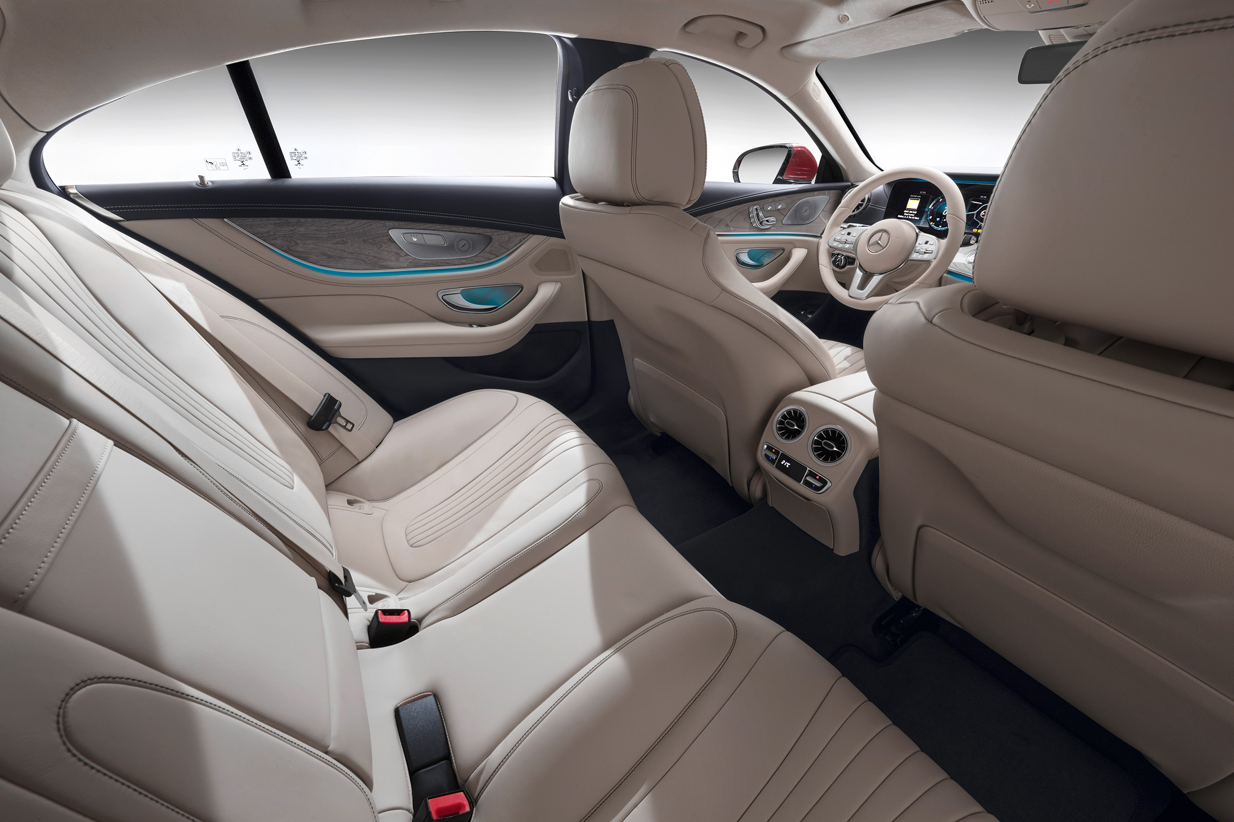 Mercedes CLS - back seats