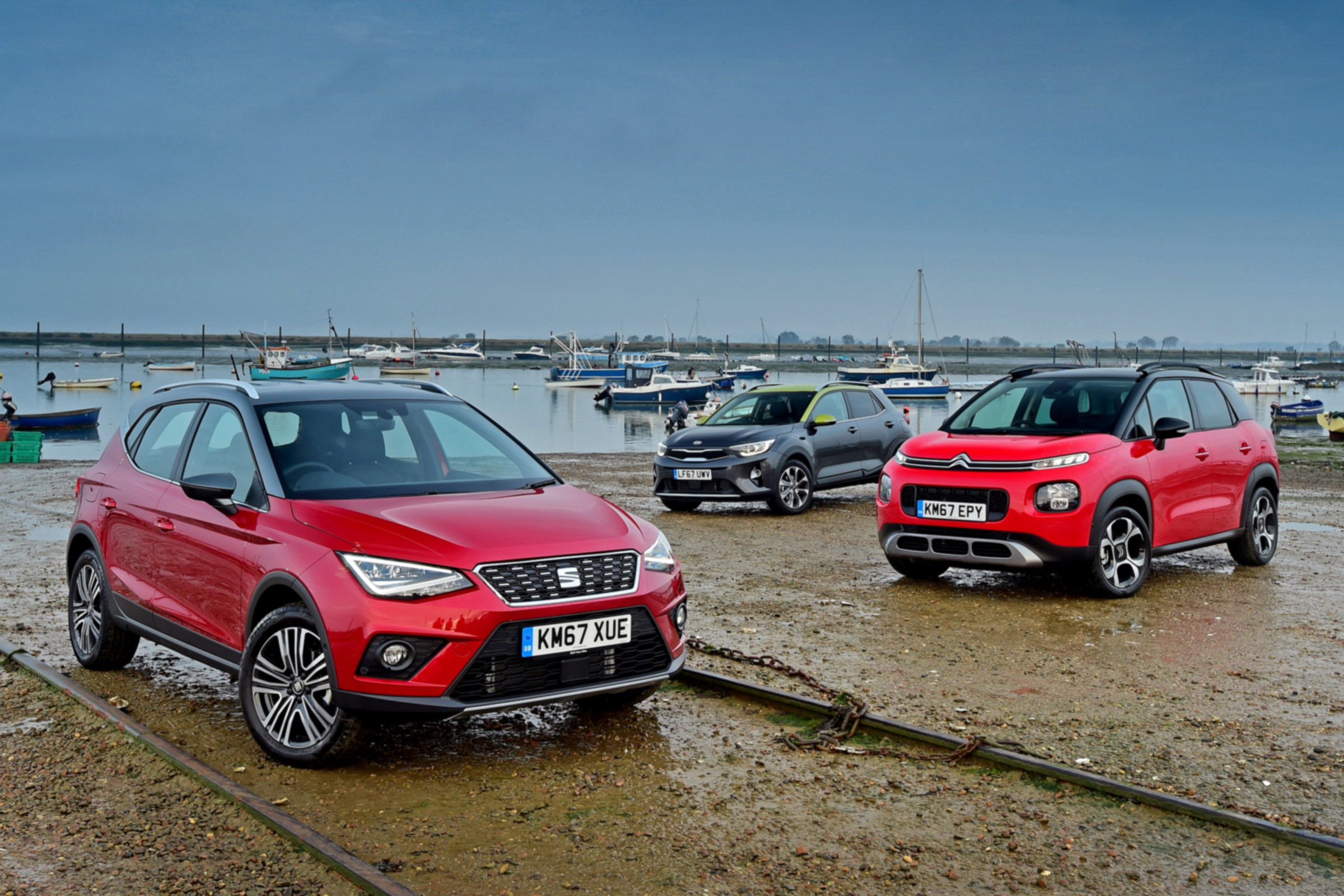 SEAT Arona vs Citroen C3 Aircross vs Kia Stonic - header