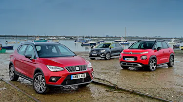 SEAT Arona vs Citroen C3 Aircross vs Kia Stonic - header