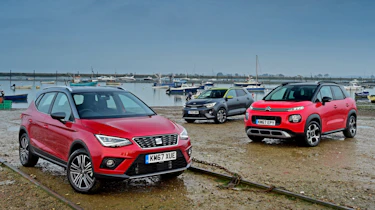 SEAT Arona vs Citroen C3 Aircross vs Kia Stonic - header