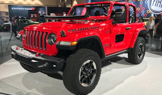 2018 Jeep Wrangler new - front