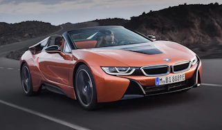 BMW i8 Roadster - front
