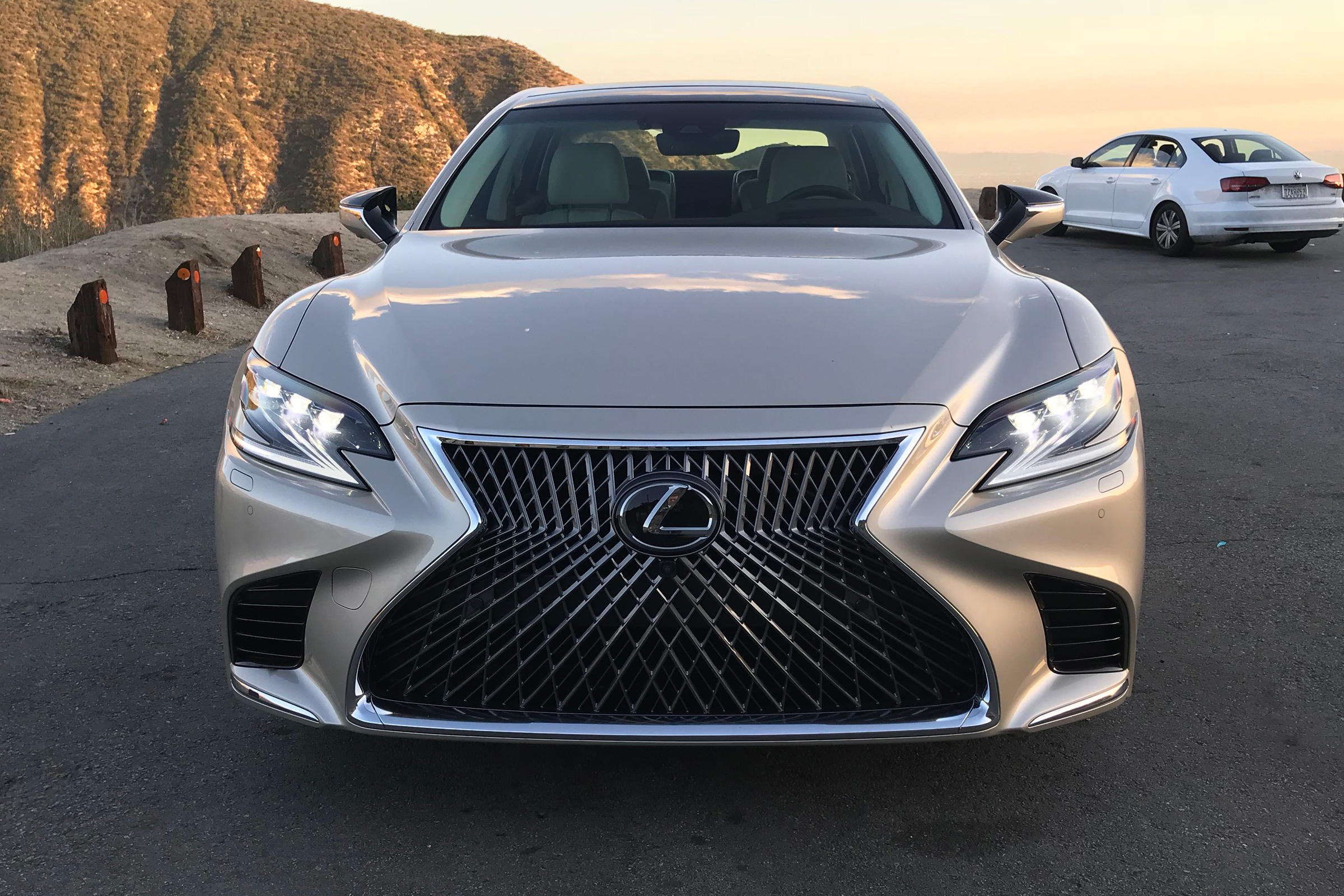 Lexus LS review - front