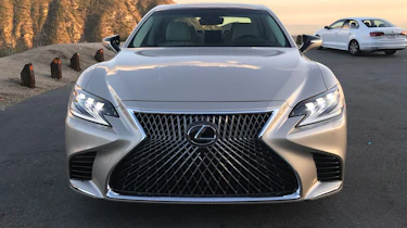 Lexus LS review - front