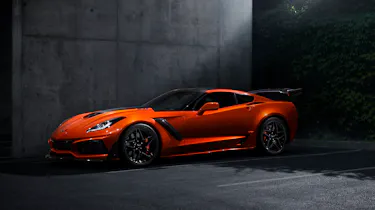 Chevrolet Corvette ZR1 Sebring Orange front