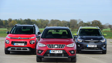 SEAT Arona vs Citroen C3 Aircross vs Kia Stonic - group test