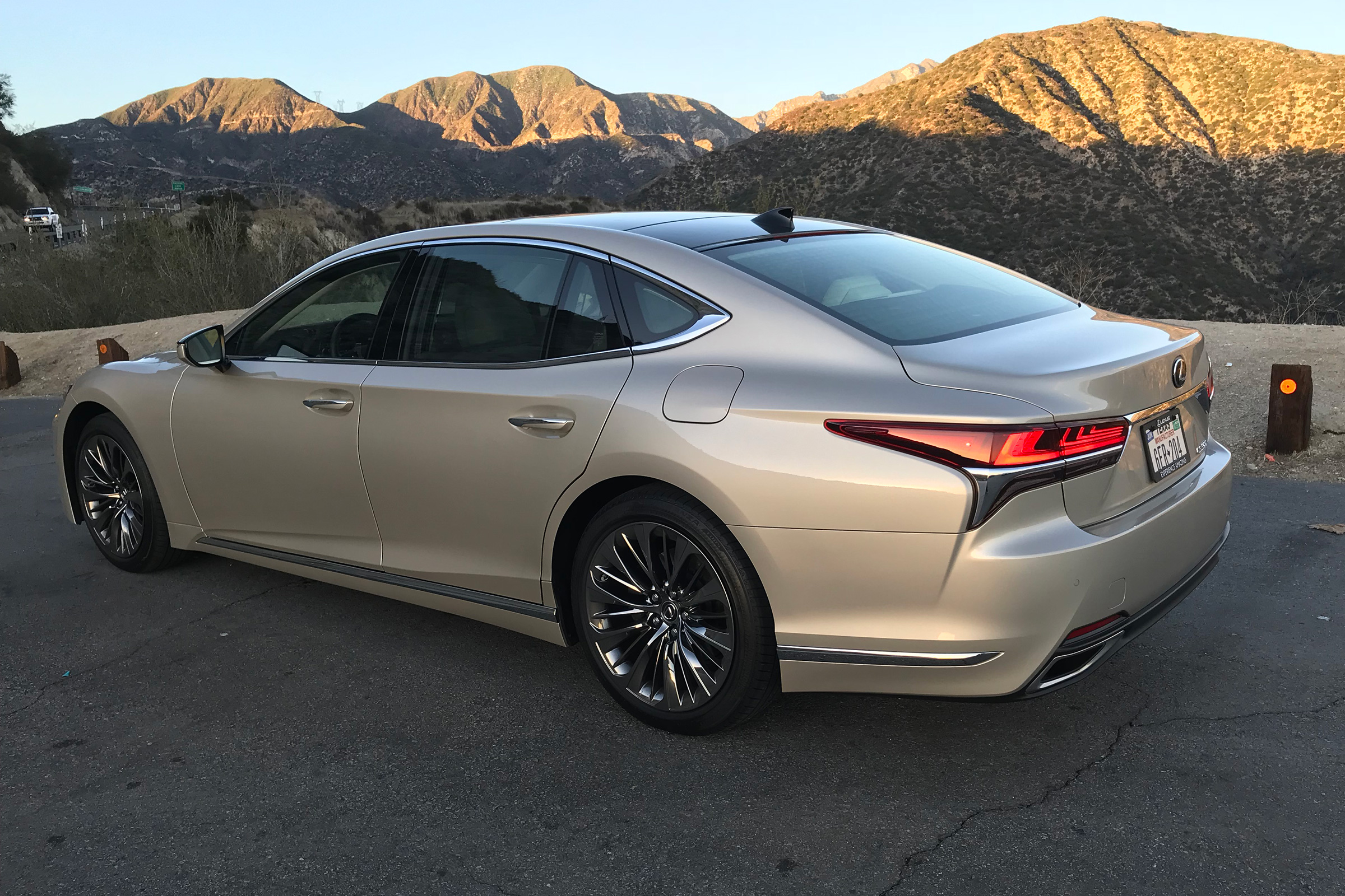 Lexus LS review - rear