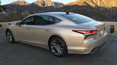 Lexus LS review - rear