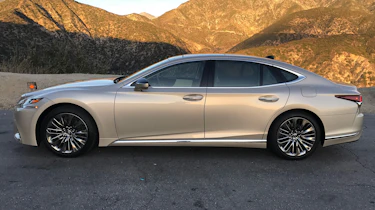 Lexus LS review - side