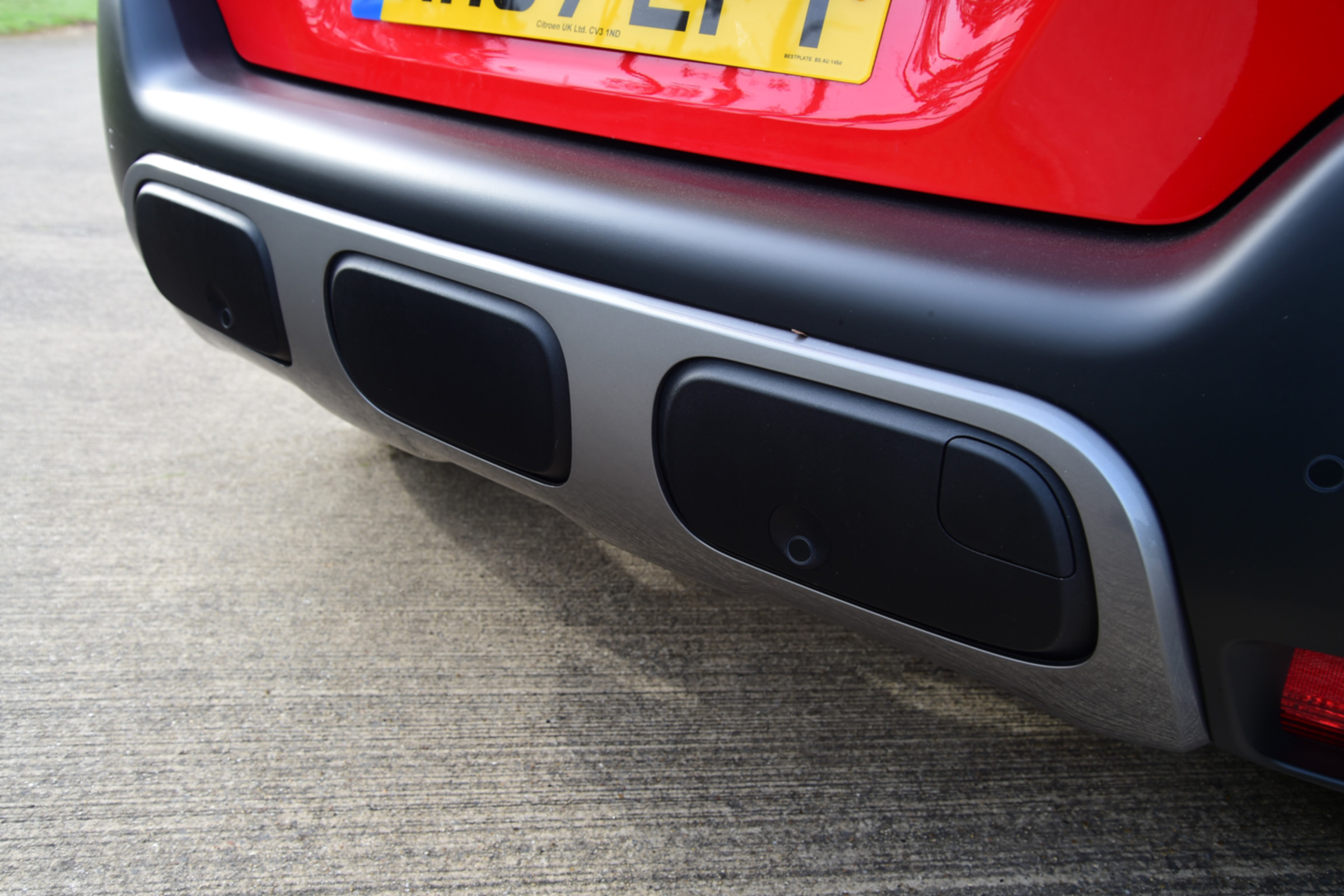 Citroen C3 Aircross - rear guard