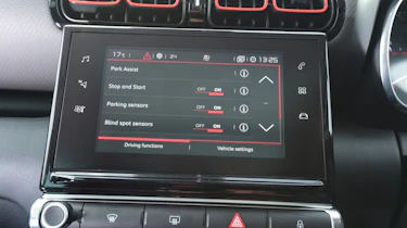 Citroen C3 Aircross - infotainment screen