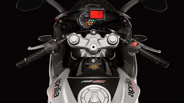 Aprilia RS 125 review - rider's seat