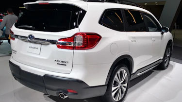 New Subaru Ascent SUV - white rear