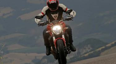Ducati Monster 821 review - head on