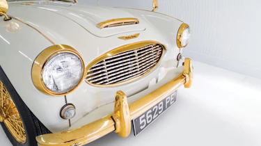 Austin Healey 100-Six - headlights