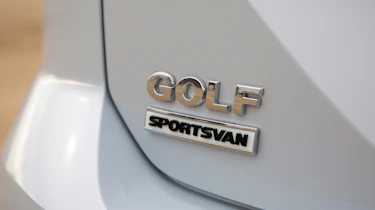 VW Golf SV - badge