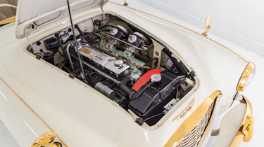 Austin Healey 100-Six - engine bay