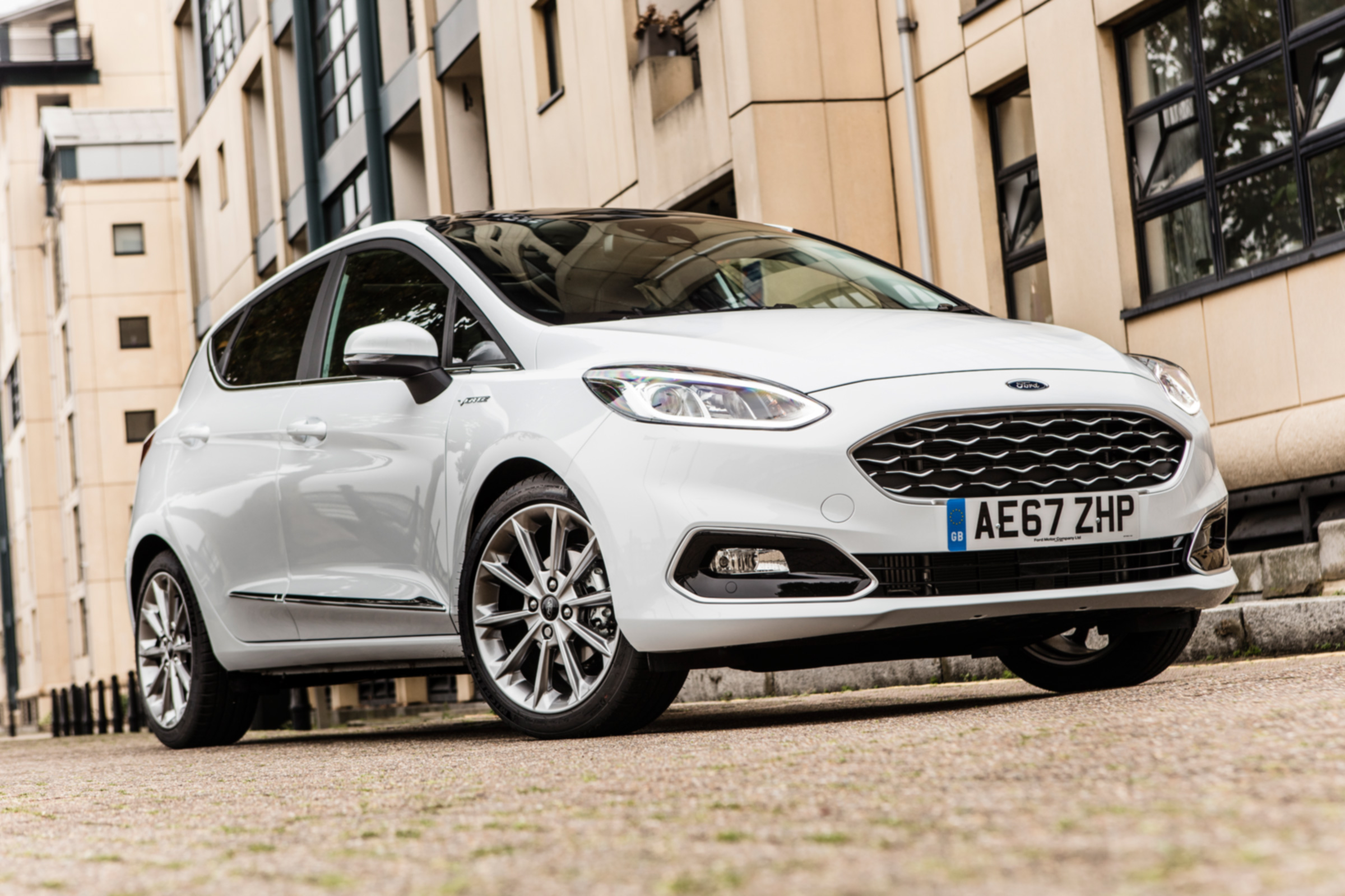 Ford Fiesta Vignale - front wheels turned