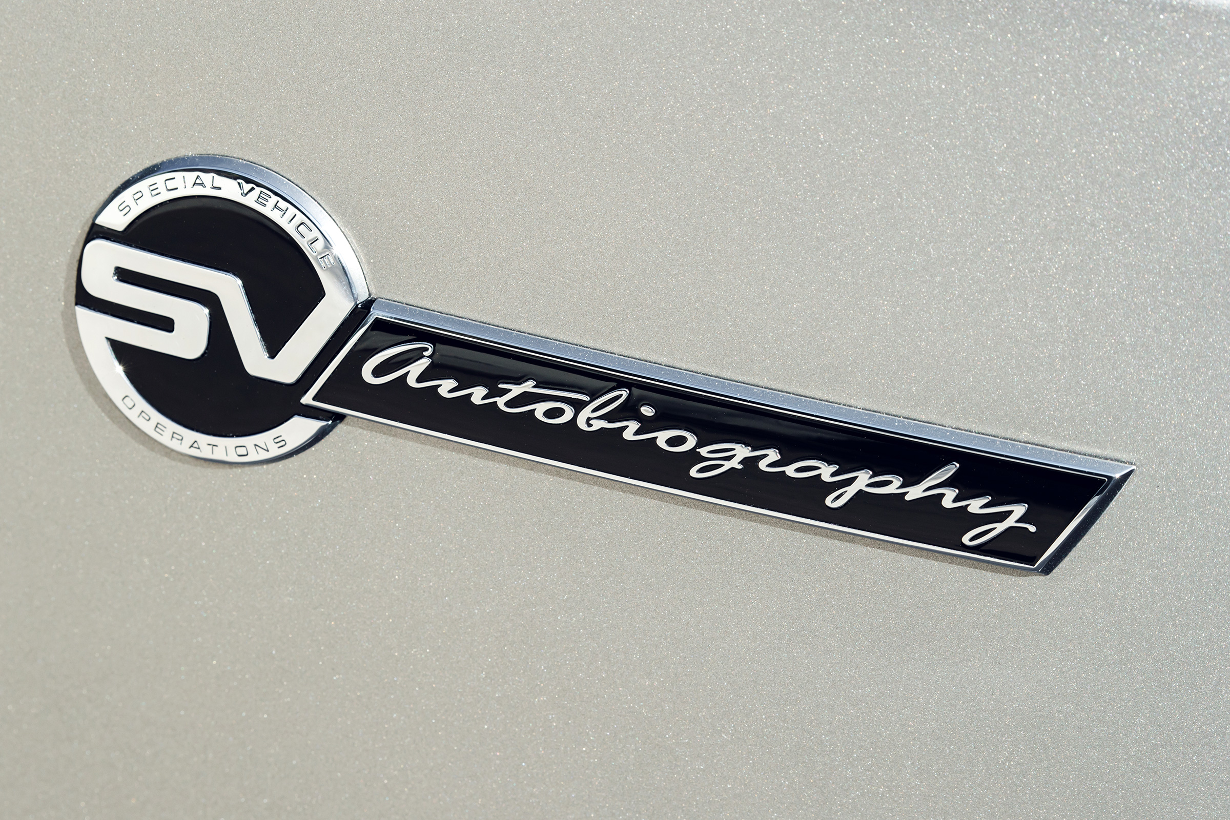 Range Rover SVAutobiography - badge