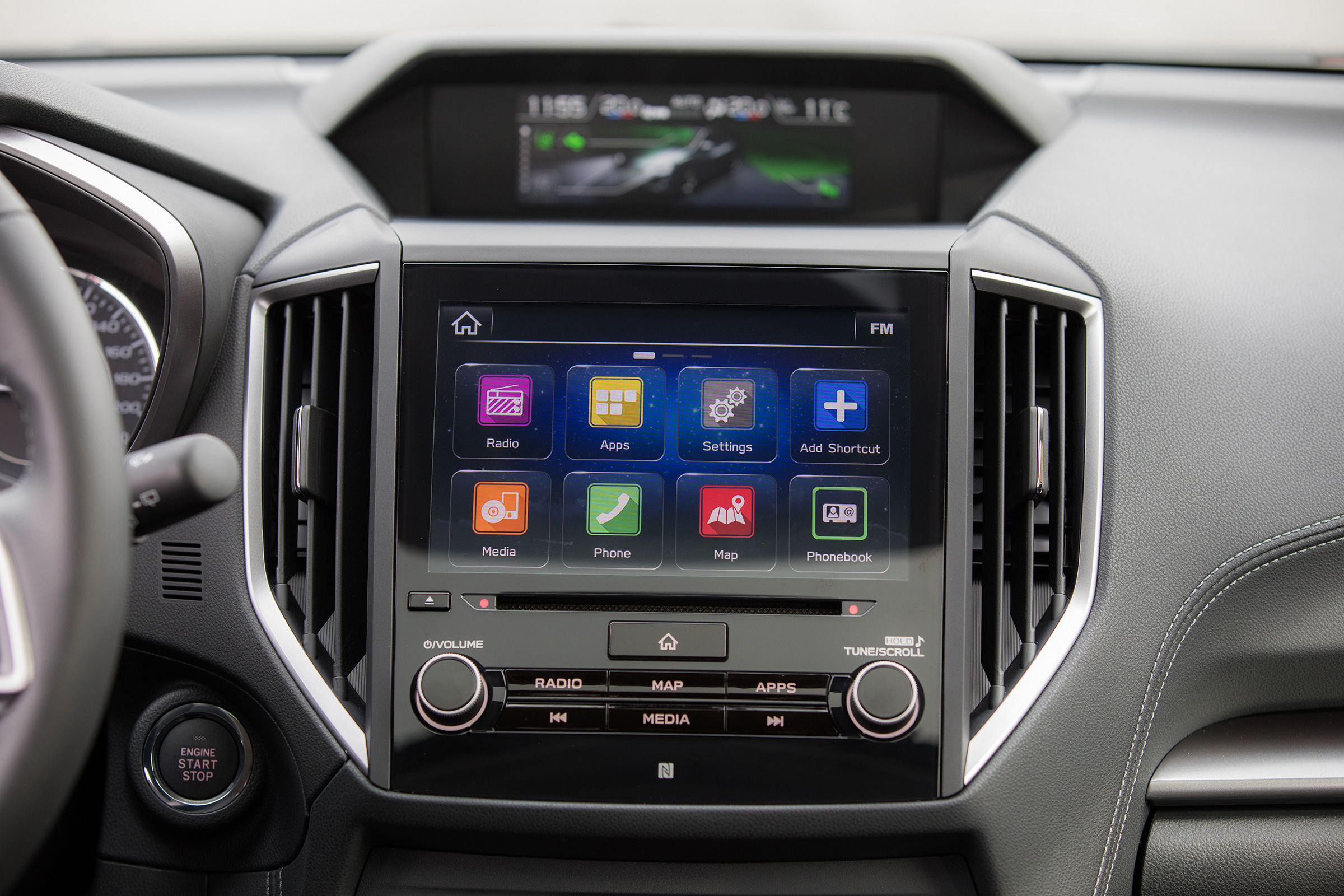 Subaru Impreza 2017 - infotainment