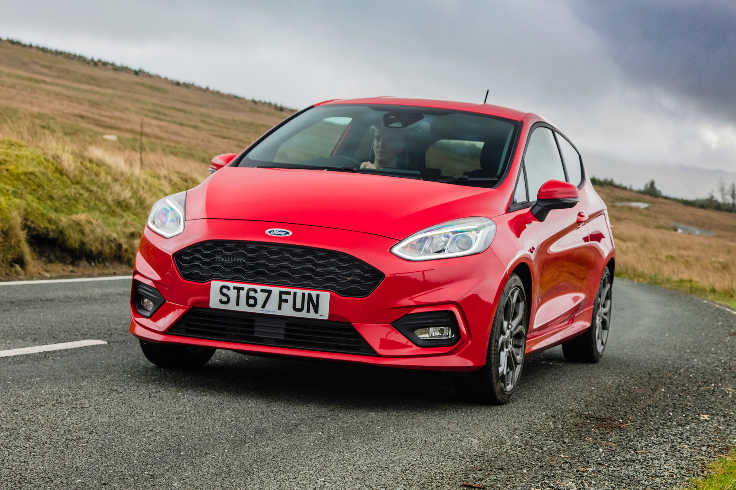 New Ford Fiesta ST-Line - front action
