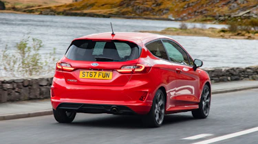 New Ford Fiesta ST-Line - rear tracking