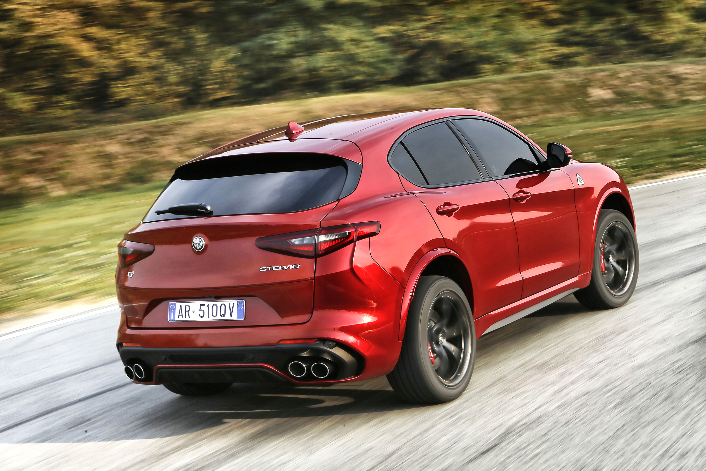 Alfa Romeo Stelvio Quadrifoglio rear