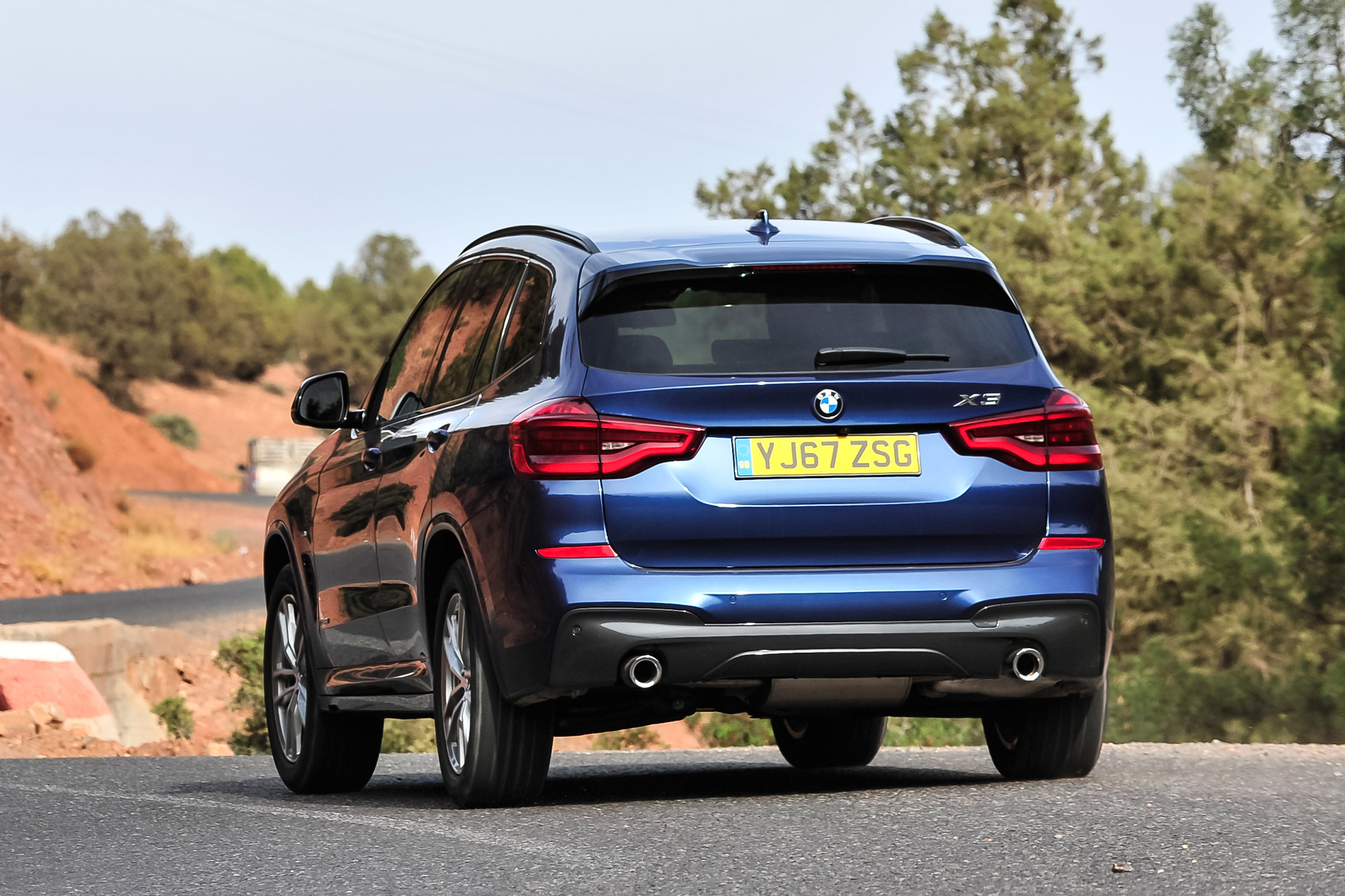 BMW X3 - rear