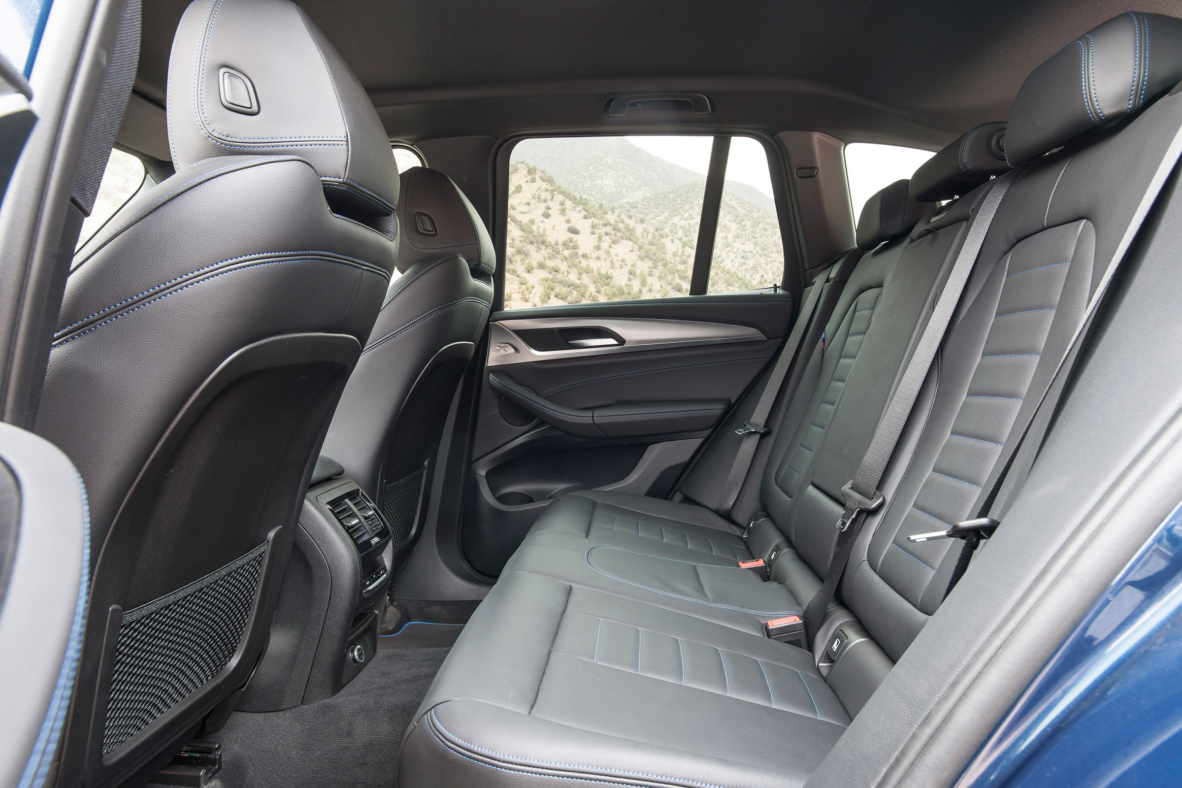BMW X3 - rear seats