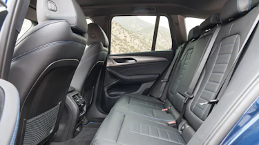 BMW X3 - rear seats