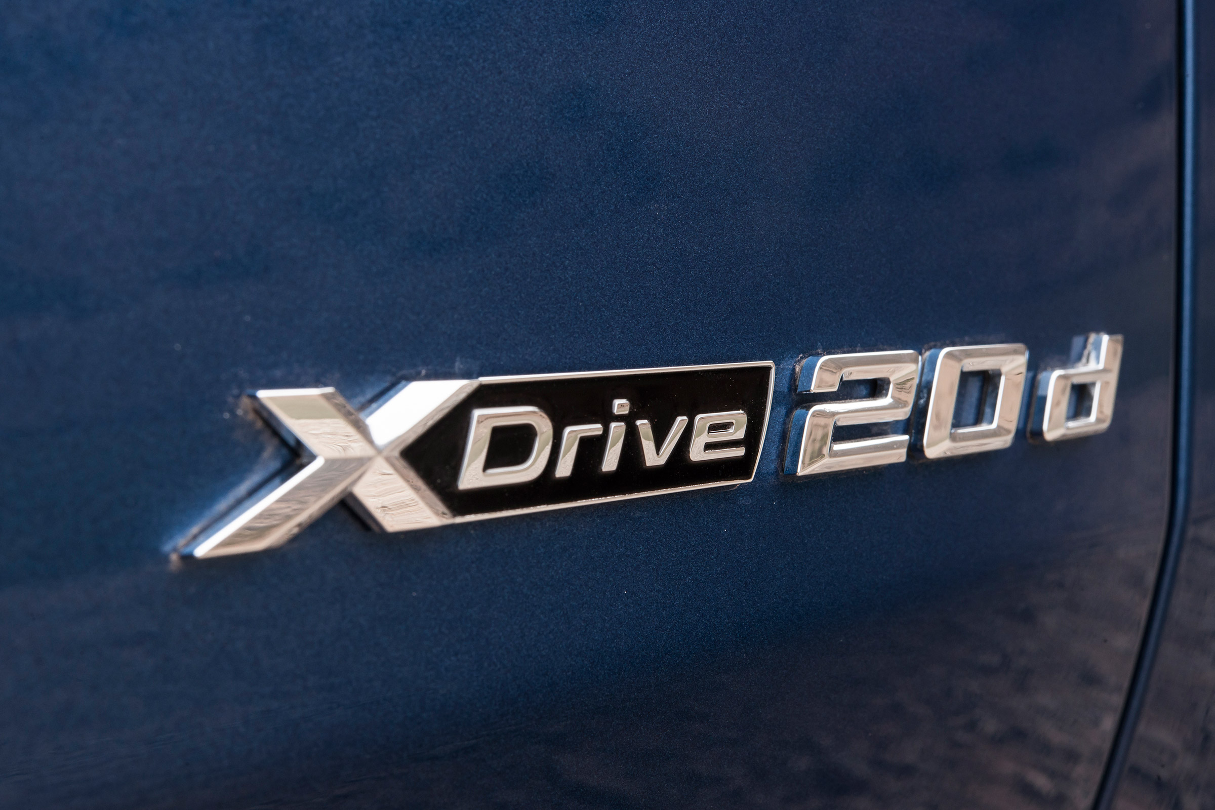BMW X3 - XDrive 20d badge