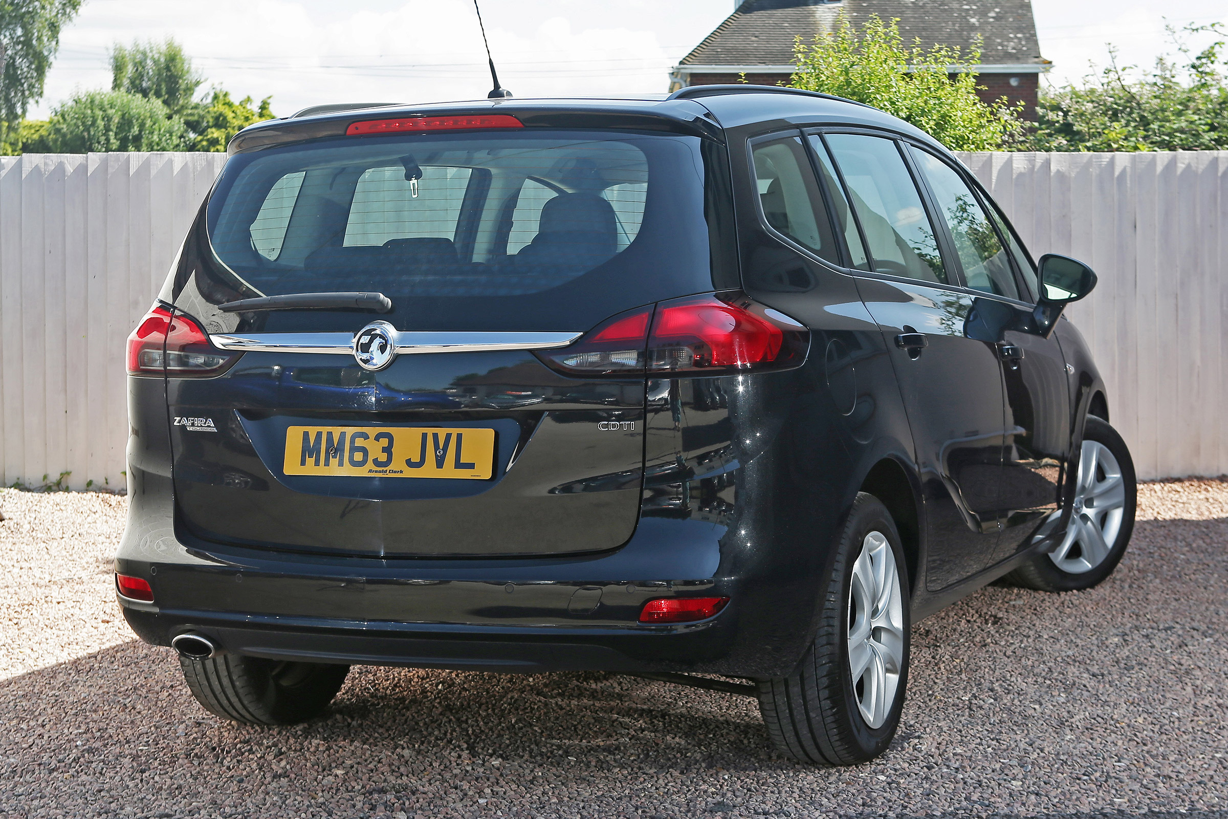 Used Vauxhall Zafira Tourer - rear