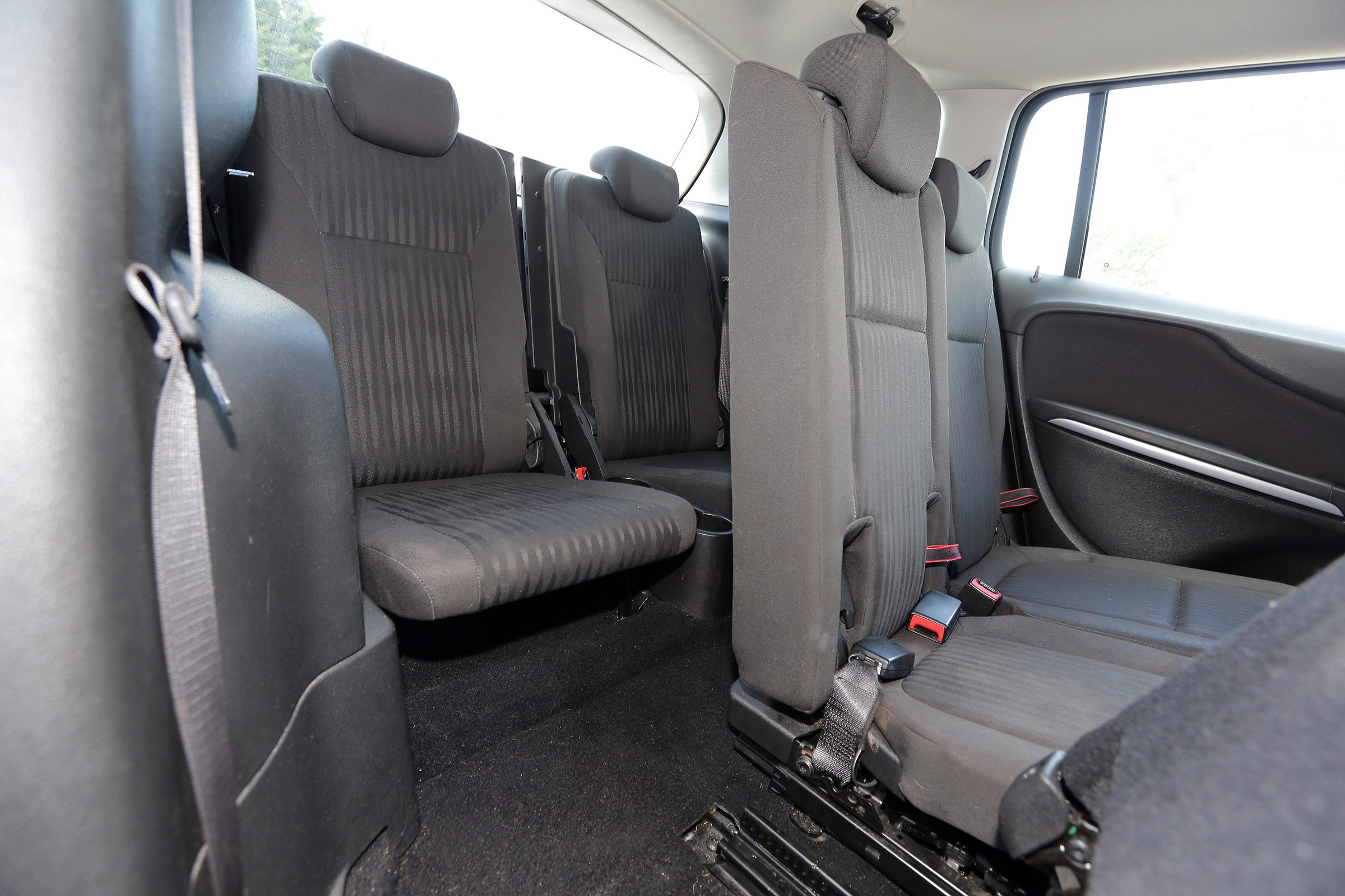 Used Vauxhall Zafira Tourer - rear seats