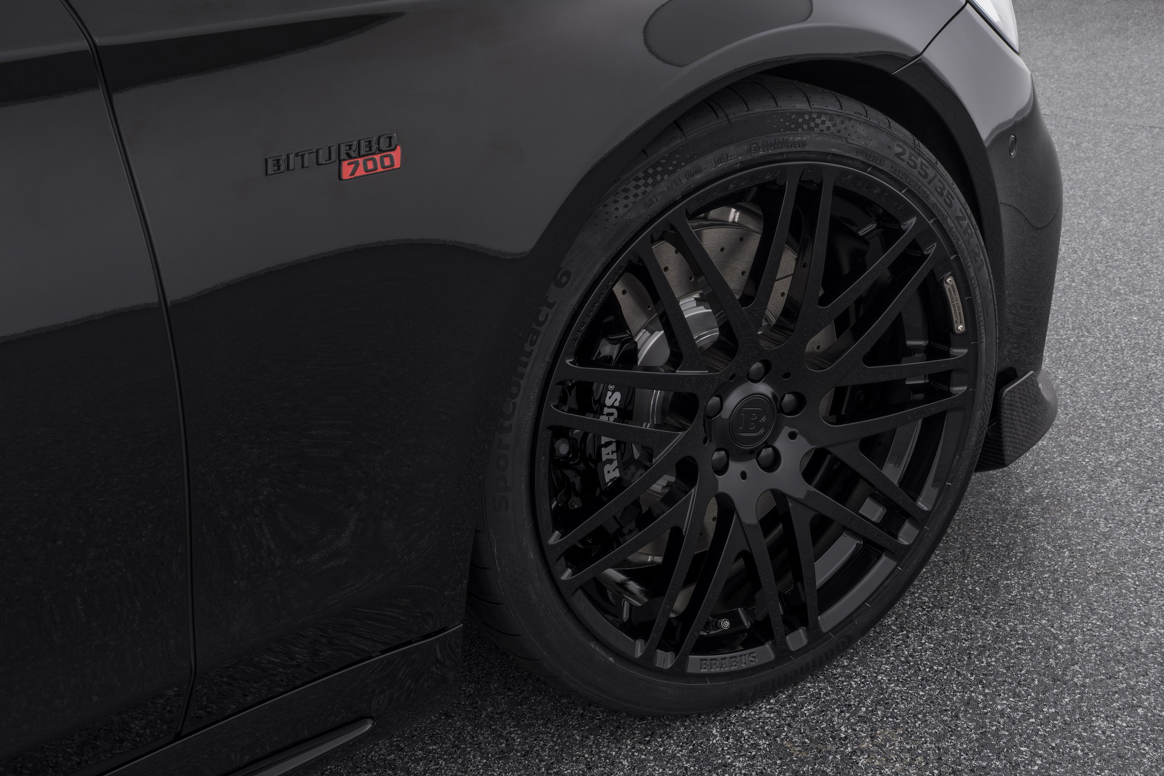 Brabus 700 black wheel