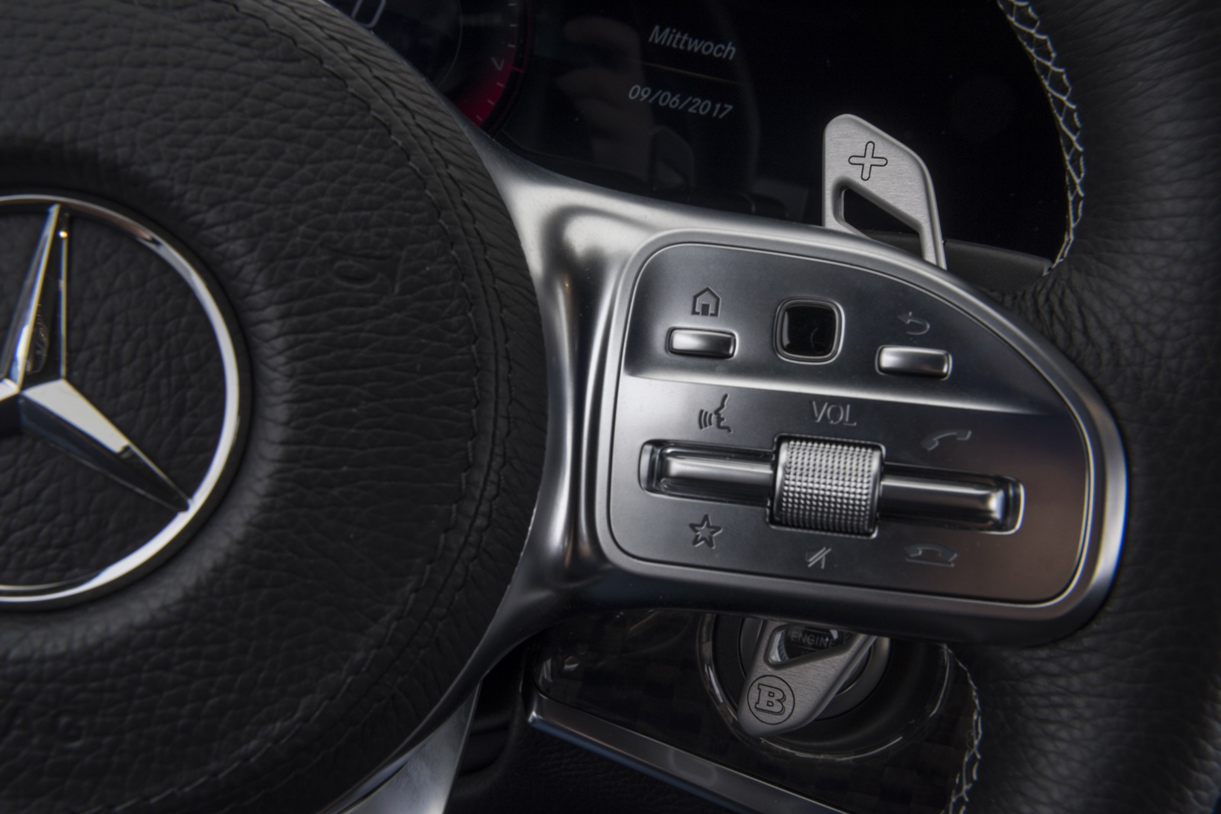 Brabus 700 steering wheel