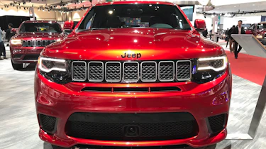 Jeep Grand Cherokee Trackhawk LA head on