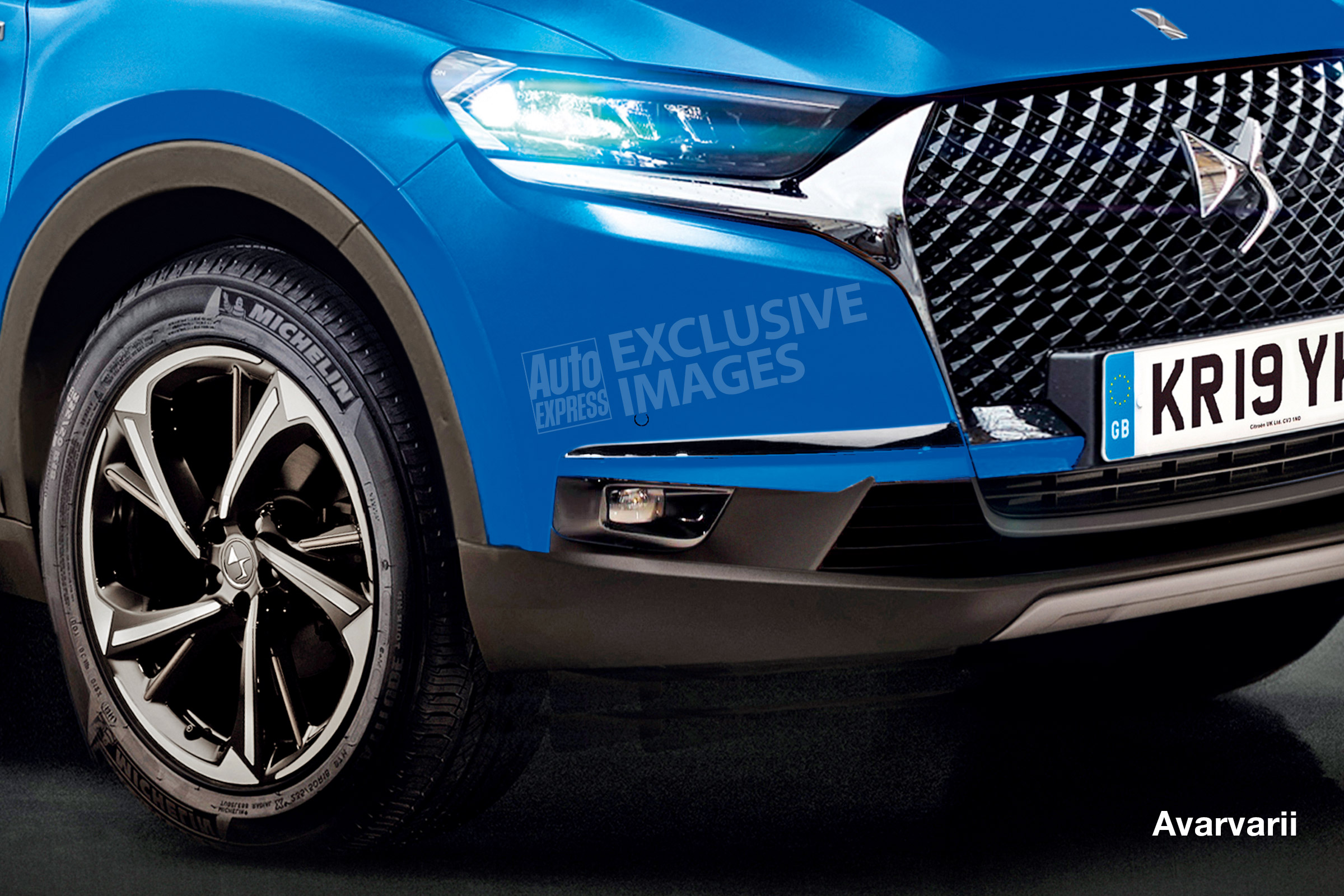 DS 3 Crossback - front detail (watermarked)
