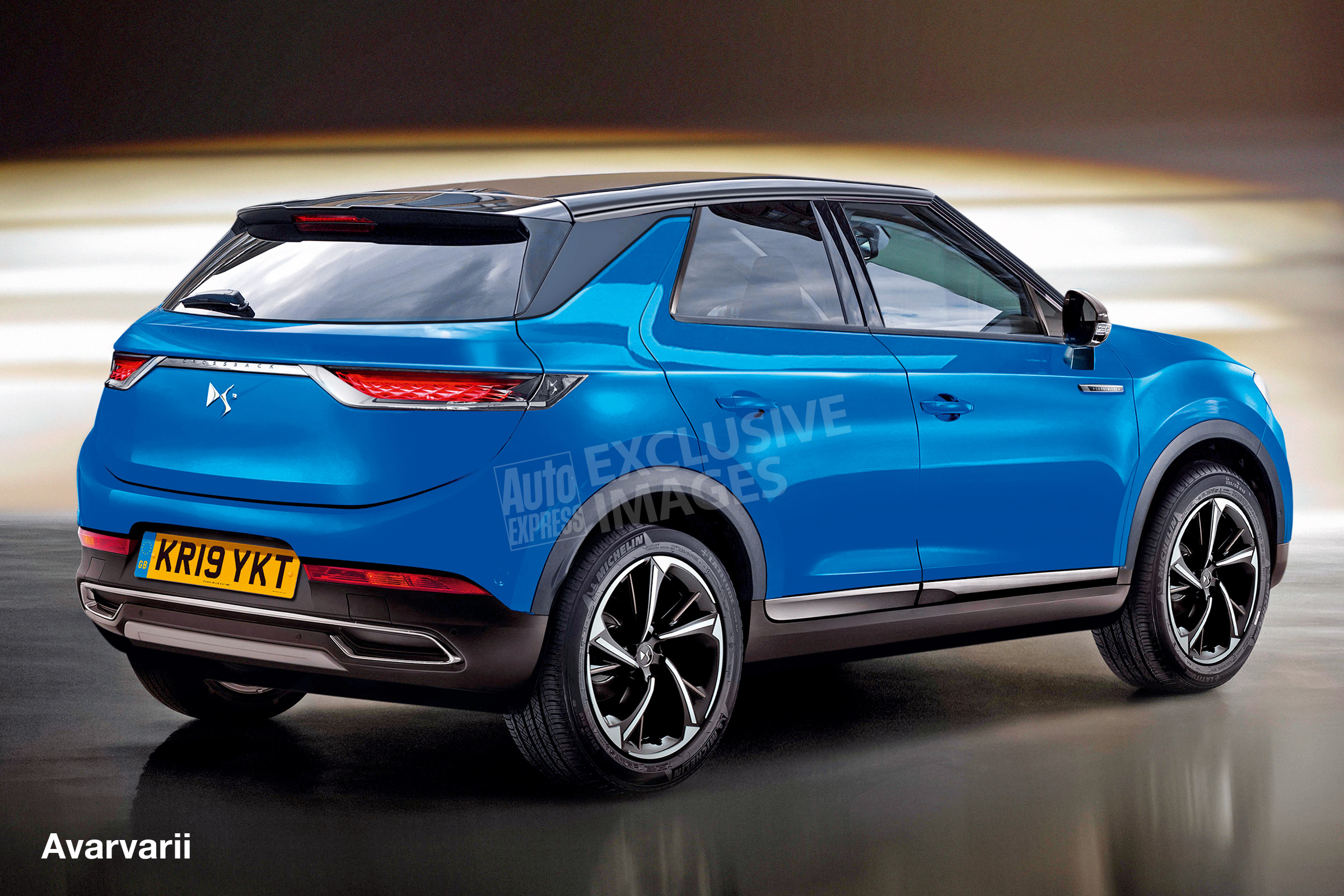 DS 3 Crossback - rear (watermarked)