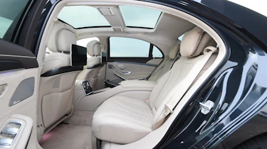 Mercedes S-Class - rear seats