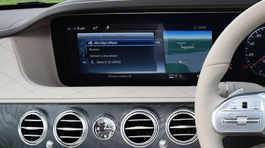 Mercedes S-Class - infotainment