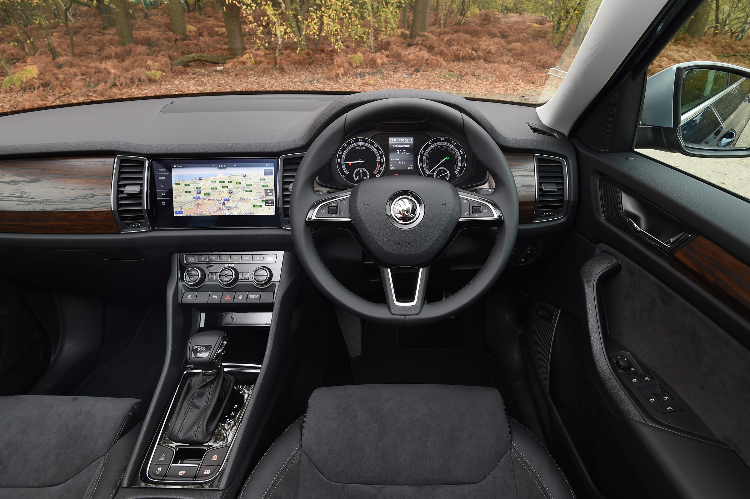 Skoda Kodiaq Scout - dash