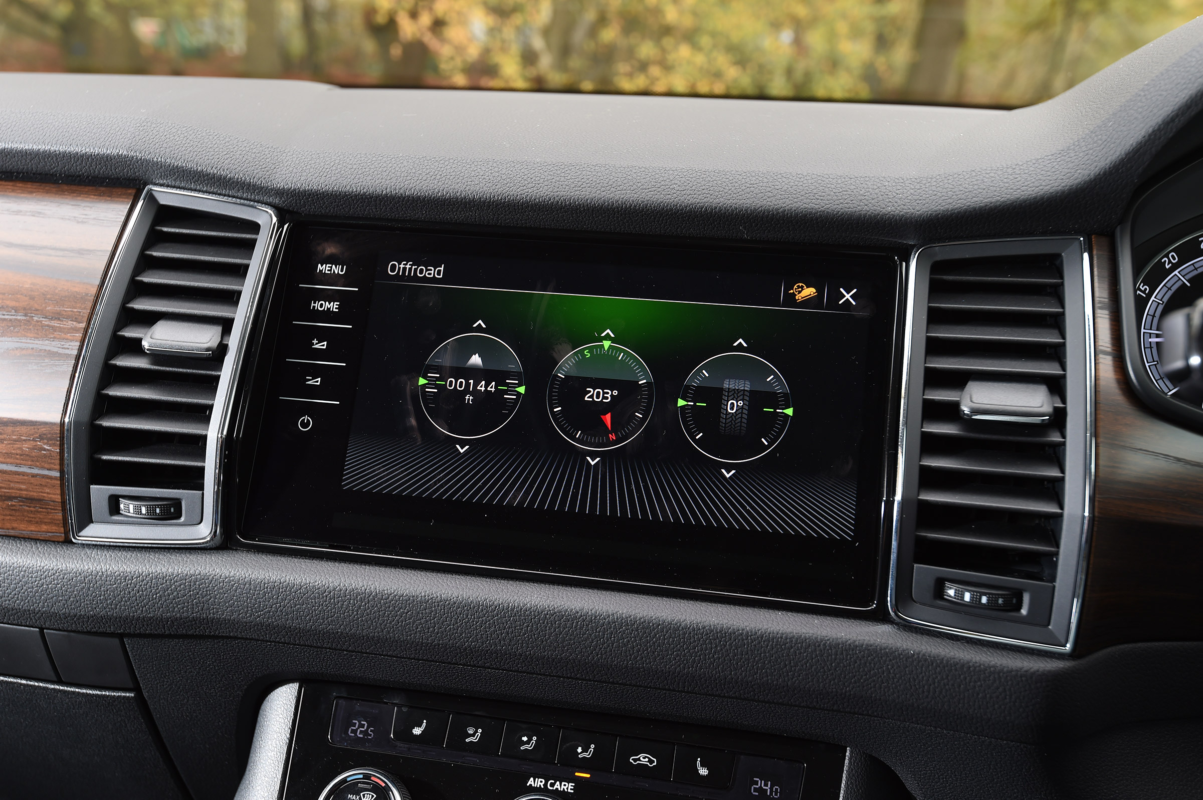 Skoda Kodiaq Scout - infotainment