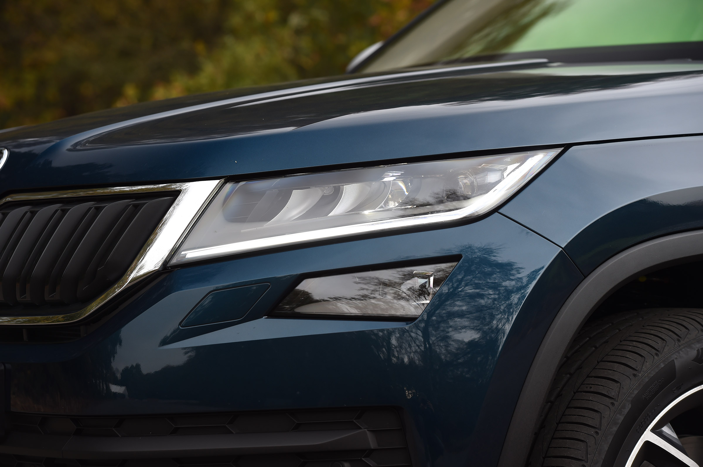 Skoda Kodiaq Scout - front light