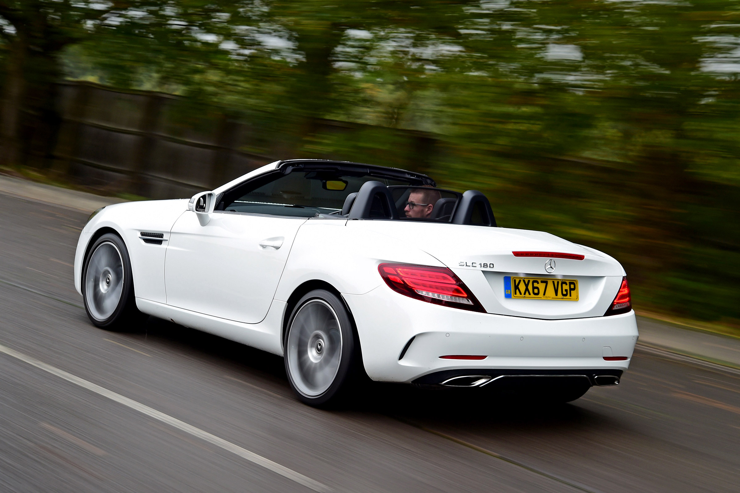 Mercedes SLC 180 - rear