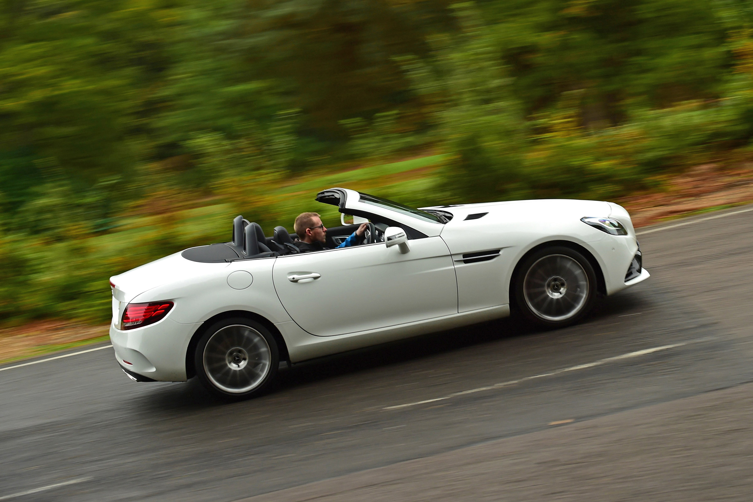 Mercedes SLC 180 - side