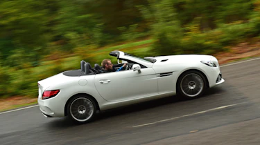 Mercedes SLC 180 - side