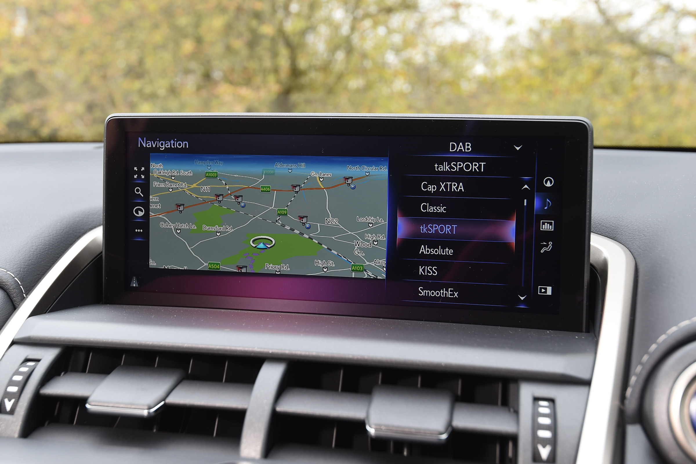 Lexus NX 300h - sat-nav