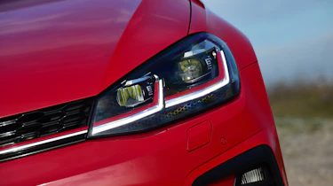 Volkswagen Golf GTI Performance Pack - front light detail